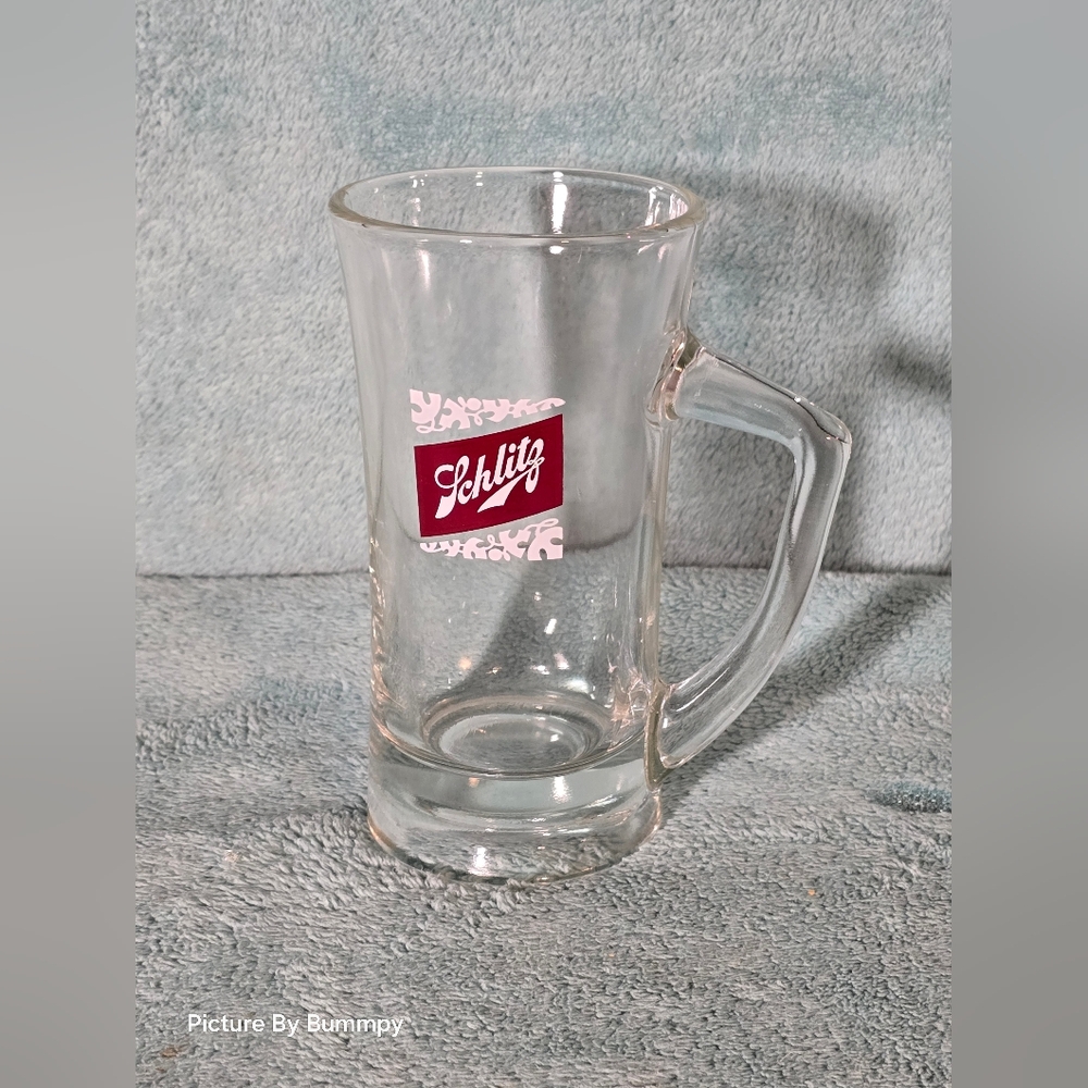 Rare Vintage Schlitz beer mug, "The Beer That Made Milwaukee Famous"